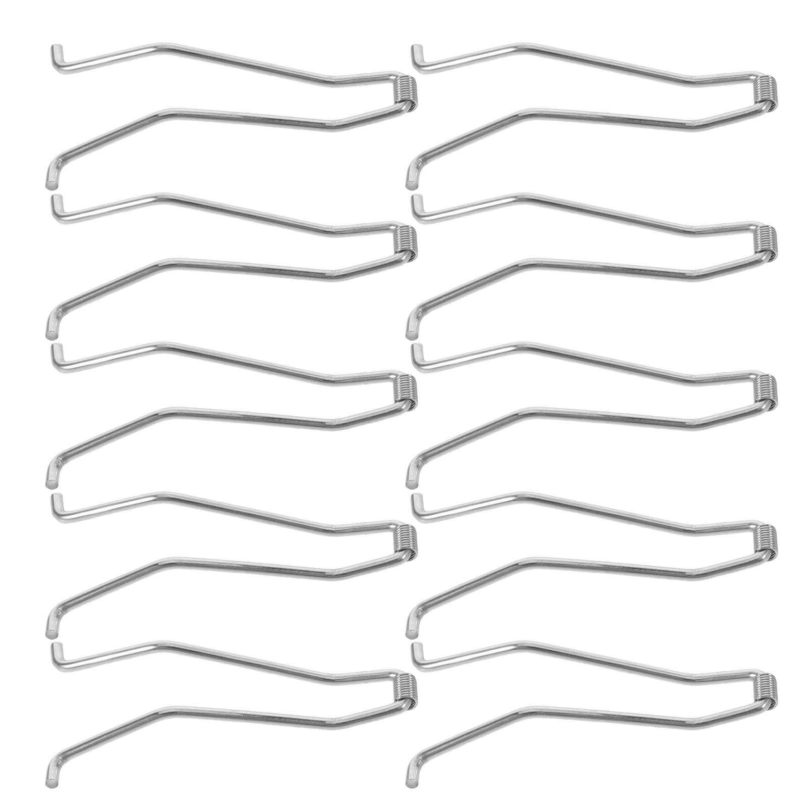 Snap Fastener Set - Juego de 10 resortes metálicos de