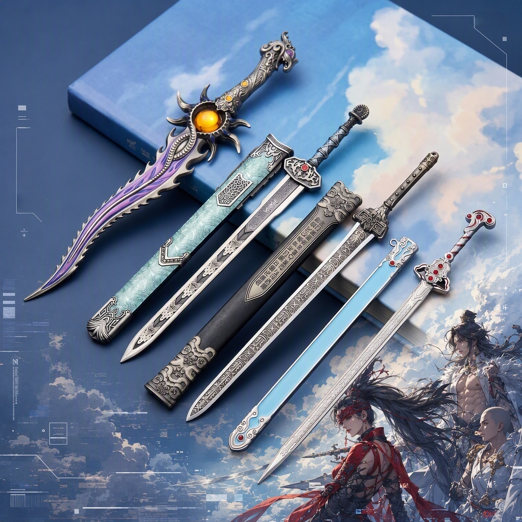 Cosplay Prop Katana - Espada de Juguete de Anime Naraka