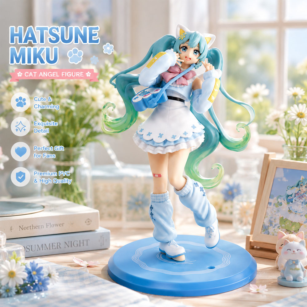 Good Smile Company Pop Up Parade - Figura de Hatsune Miku Gato Ángel