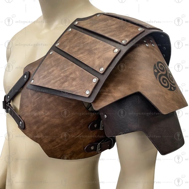 Cosplay Props - Armadura medieval unilateral para el hombro,