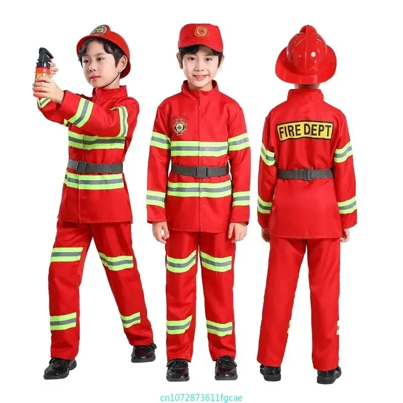 Cosplay Prop Works - Nuevo uniforme de bombero Sam, disfraz
