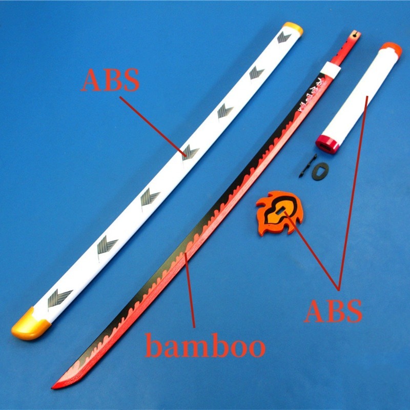 Katana de Anime Japonés de 41  - Cosplay Prop Katana reseña y precio