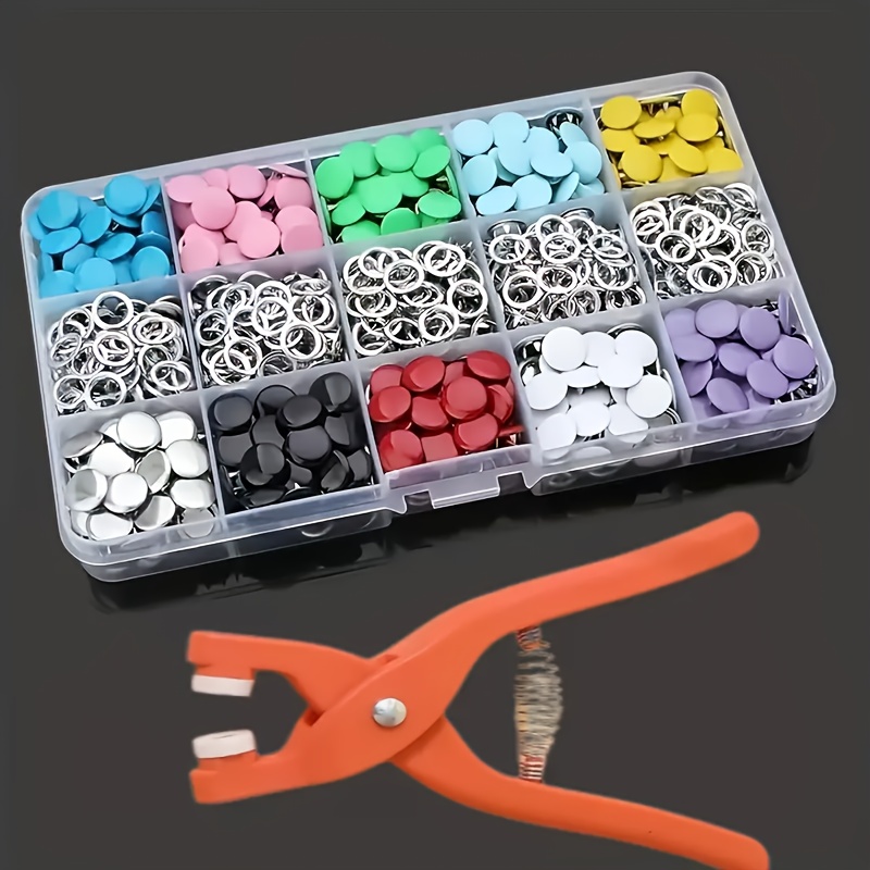 100 Piezas de Botones Metálico - Snap Fastener Set reseña y precio