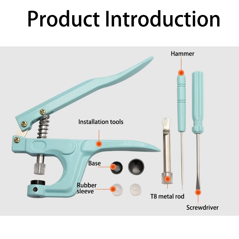 Nuevos broches multifunción y  - Snap Fastener Set reseña y precio