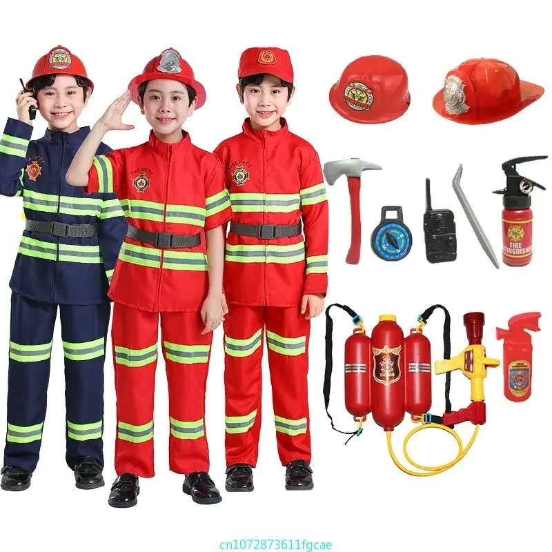 Uniforme de bombero para niños - Cosplay Prop Works reseña y precio