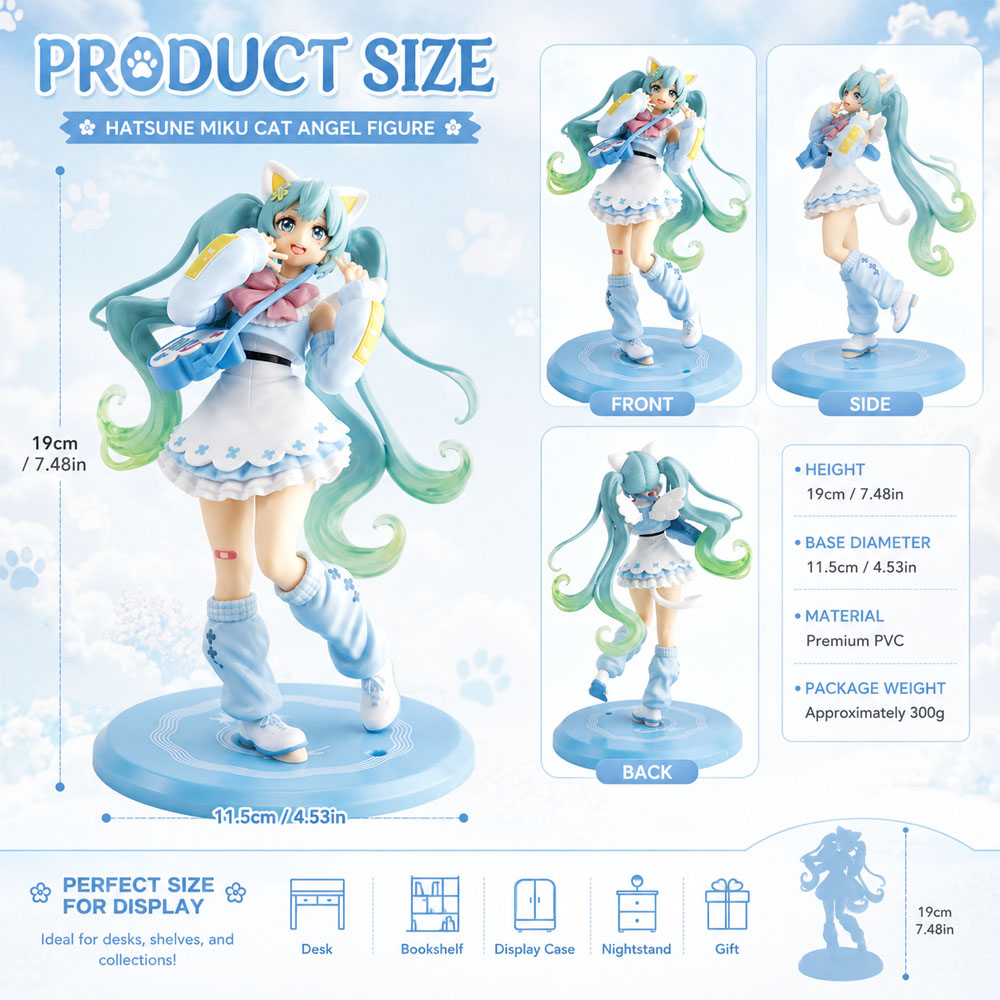 Figura de Hatsune Miku Gato Án - Good Smile Company Pop Up Parade reseña y precio