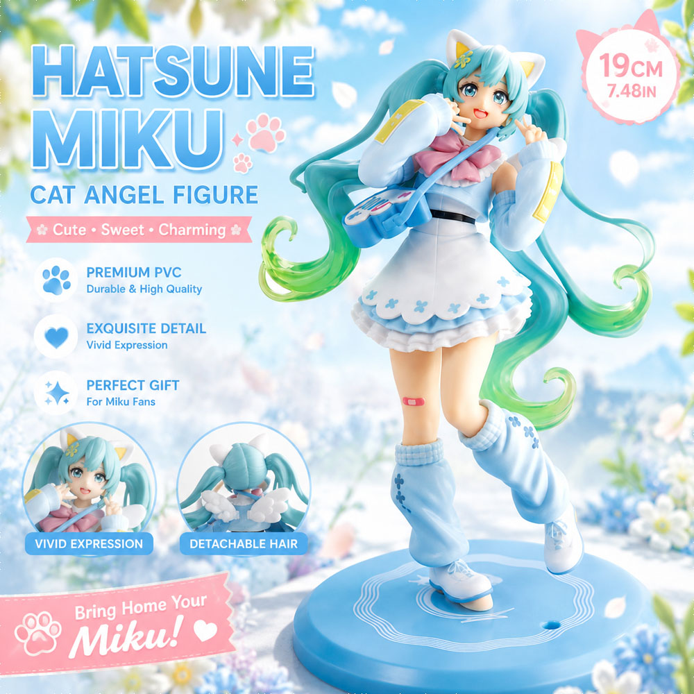 Figura de Hatsune Miku Gato Án - Good Smile Company Pop Up Parade reseña y precio