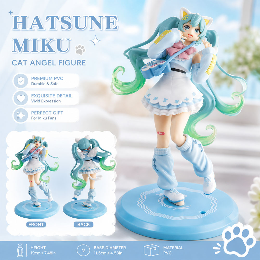 Figura de Hatsune Miku Gato Án - Good Smile Company Pop Up Parade reseña y precio