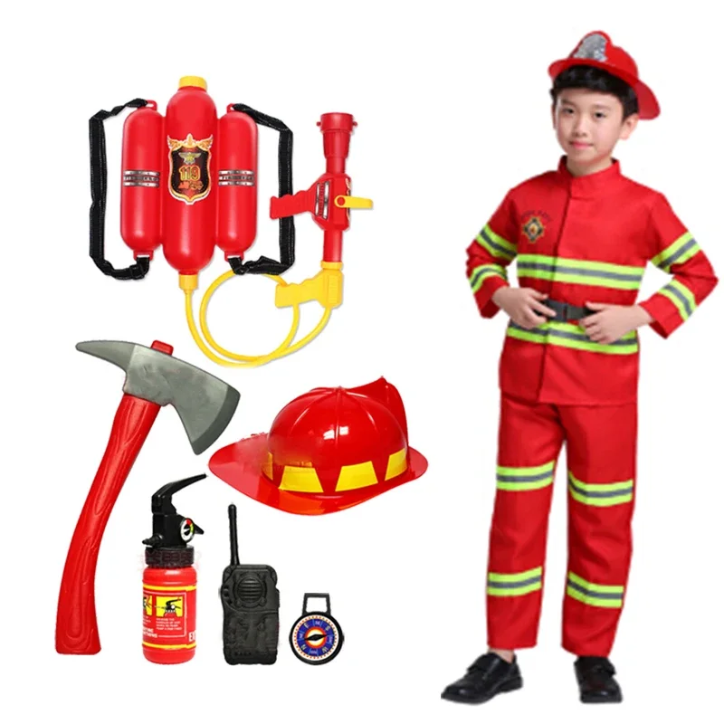 Nuevo uniforme de bombero Sam, - Cosplay Prop Works reseña y precio