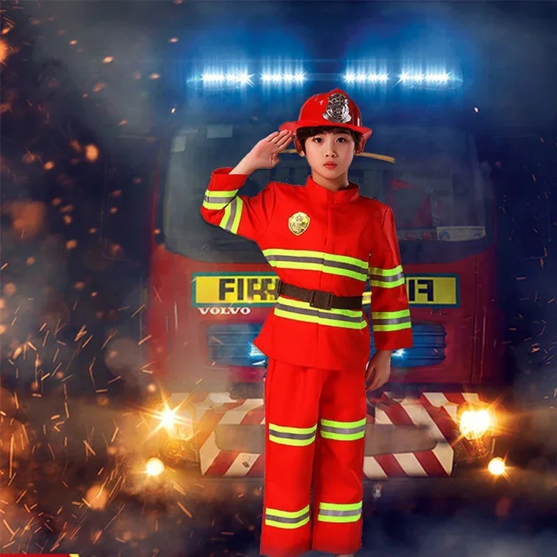 Nuevo uniforme de bombero Sam, - Cosplay Prop Works reseña y precio
