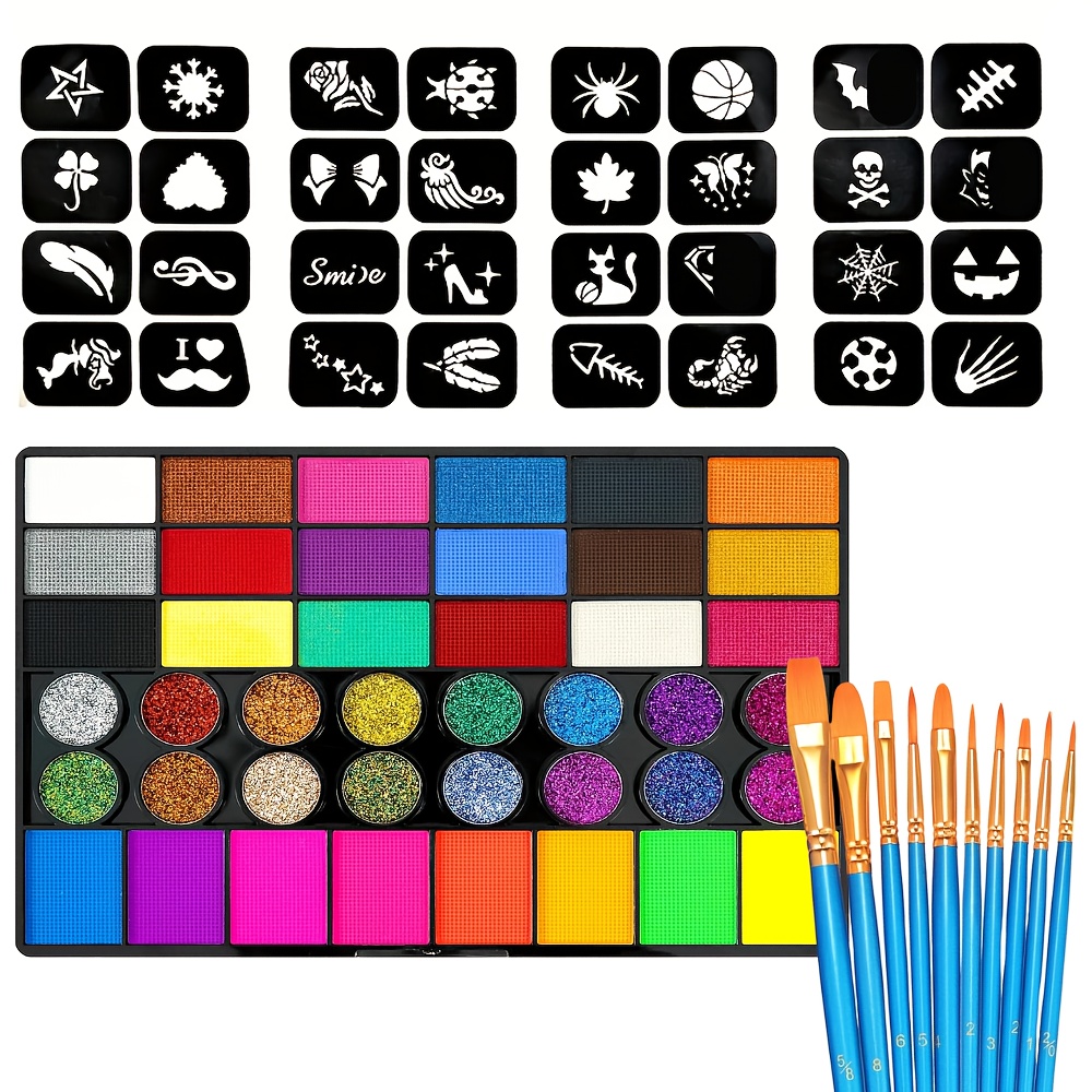 Kit de Paleta de Pintura Facia - Cosplay Prop Paint reseña y precio