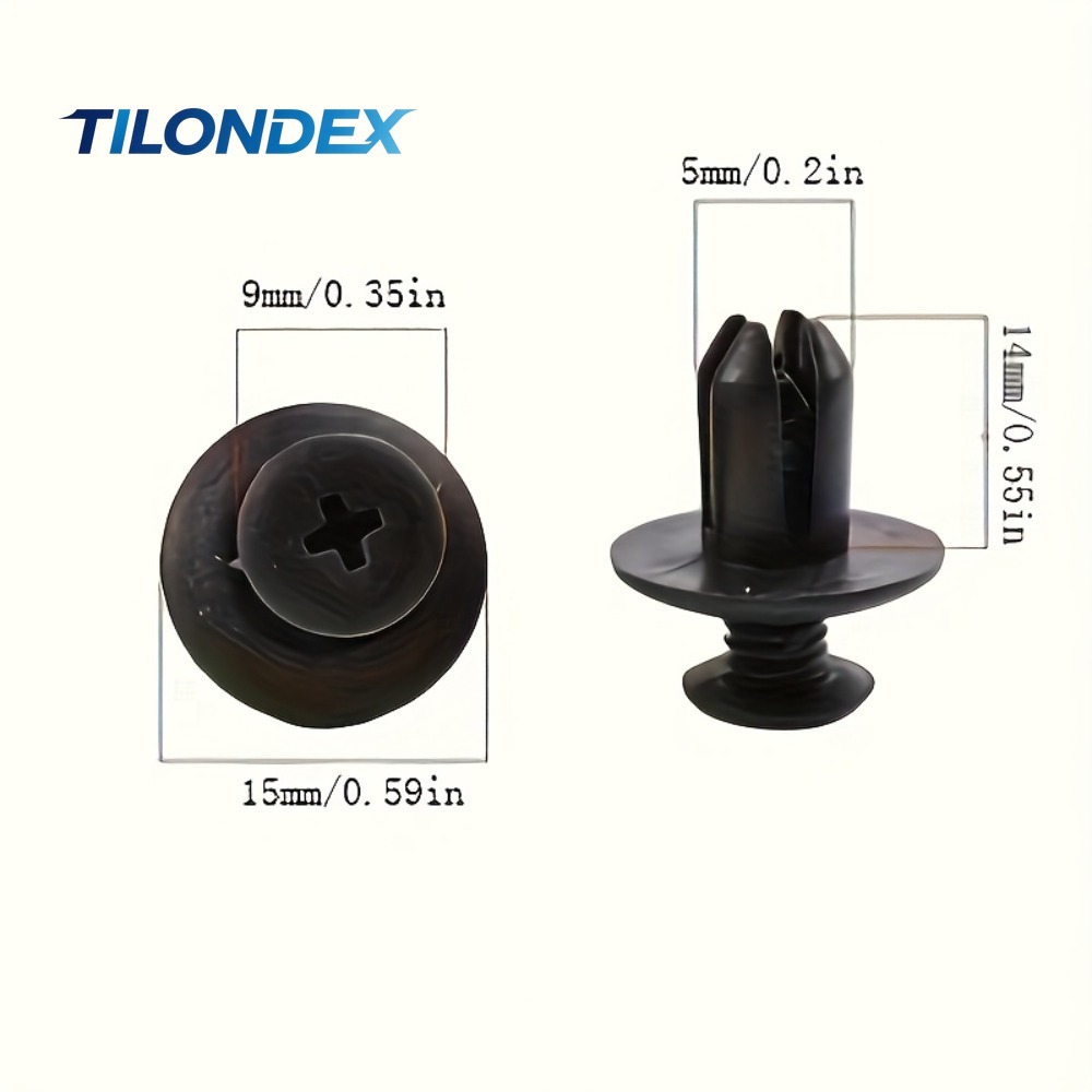 TILONDEX Juego de 100 clips de - Snap Fastener Set reseña y precio